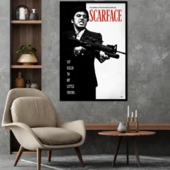 Scarface Poster Al Pacino Say Hello To My Little Friend