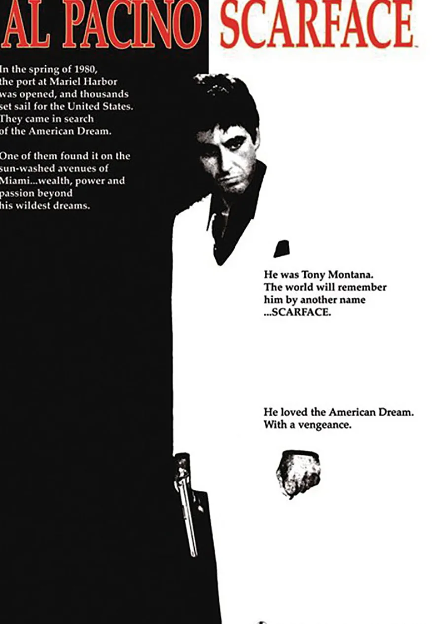 Scarface Poster 2er-Set