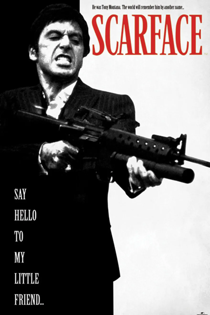 Scarface Poster 2er-Set