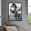 Schimpanse liest Zeitung Chimpanzee reading newspaper