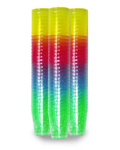 Schnapsglas Shotglas Set aus PP 160 Stück 4-farbig sortiert