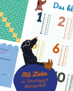 Schreibtischunterlage Das kleine 1x1 zum Abreißen