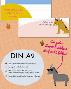 Schreibtischunterlage Das kleine 1x1 zum Abreißen