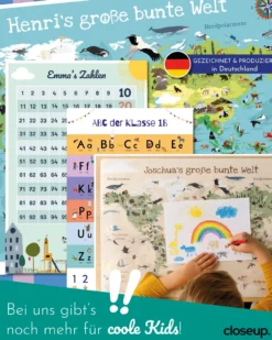 Schreibtischunterlage Das kleine 1x1 zum Abreißen