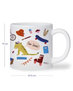 Schulkind Tasse - 180 ml Kindertasse für Einschulung