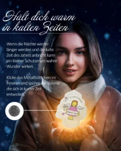 Schutzengel Taschenwärmer 4er Set