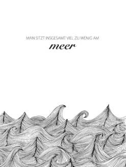 Sehnsucht nach Meer Set Kunstdrucke