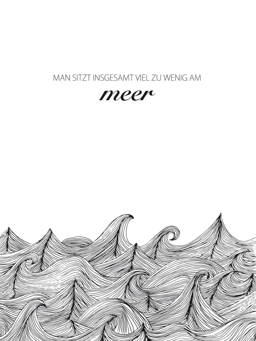 Sehnsucht nach Meer Set Kunstdrucke