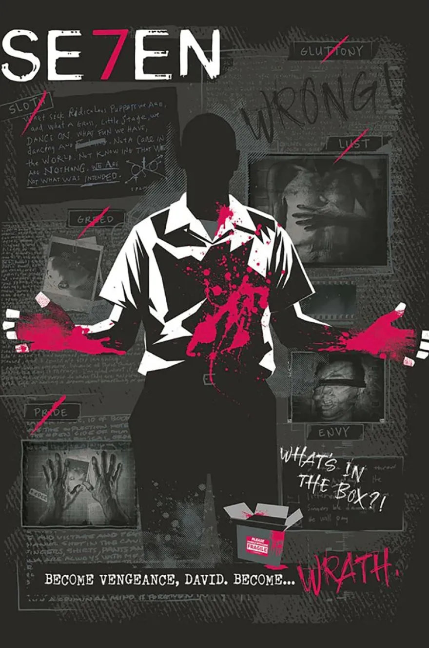 Seven Poster Brad Pitt SE7EN