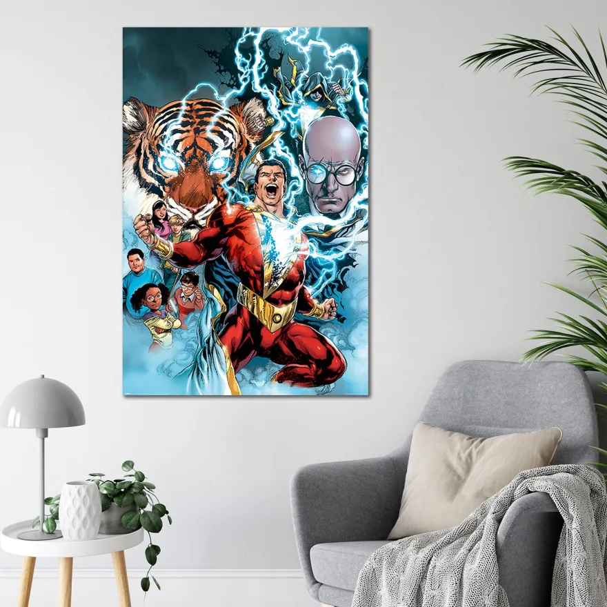 Shazam Poster The Power of Shazam