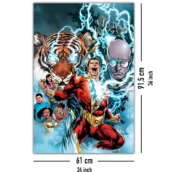 Shazam Poster The Power of Shazam