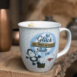 Sheepworld Tasse Das Glück soll immer an deiner Seite