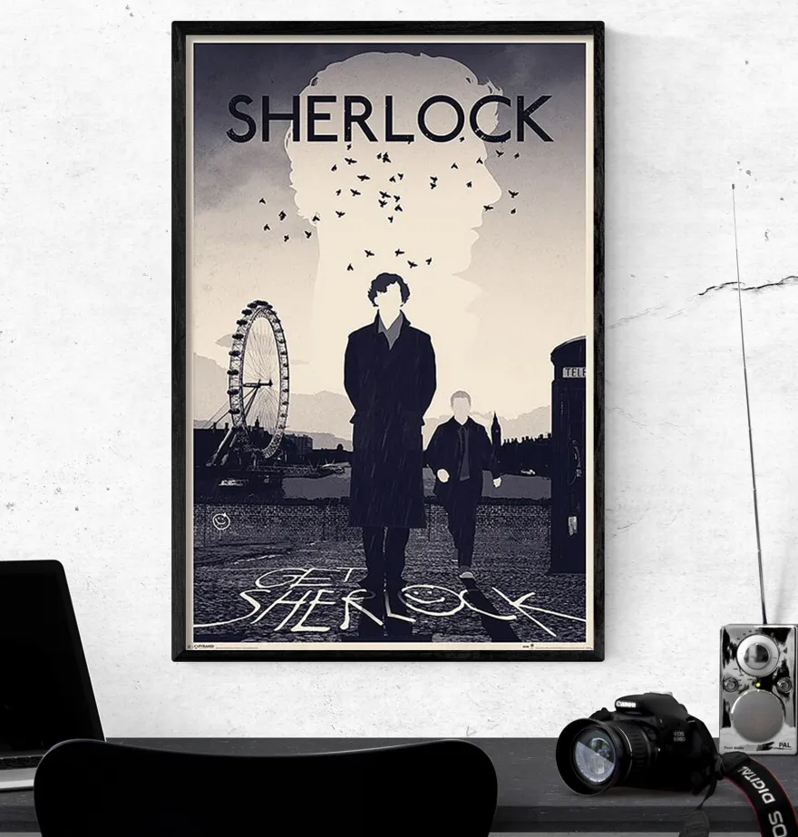 Sherlock Poster Get Sherlock