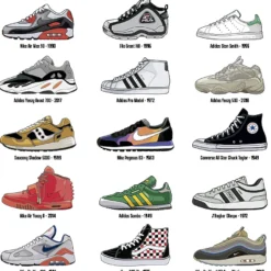 Sneakers Poster Hall Of Fame