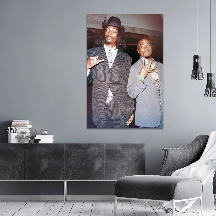 Snoop Dogg and Tupac Poster