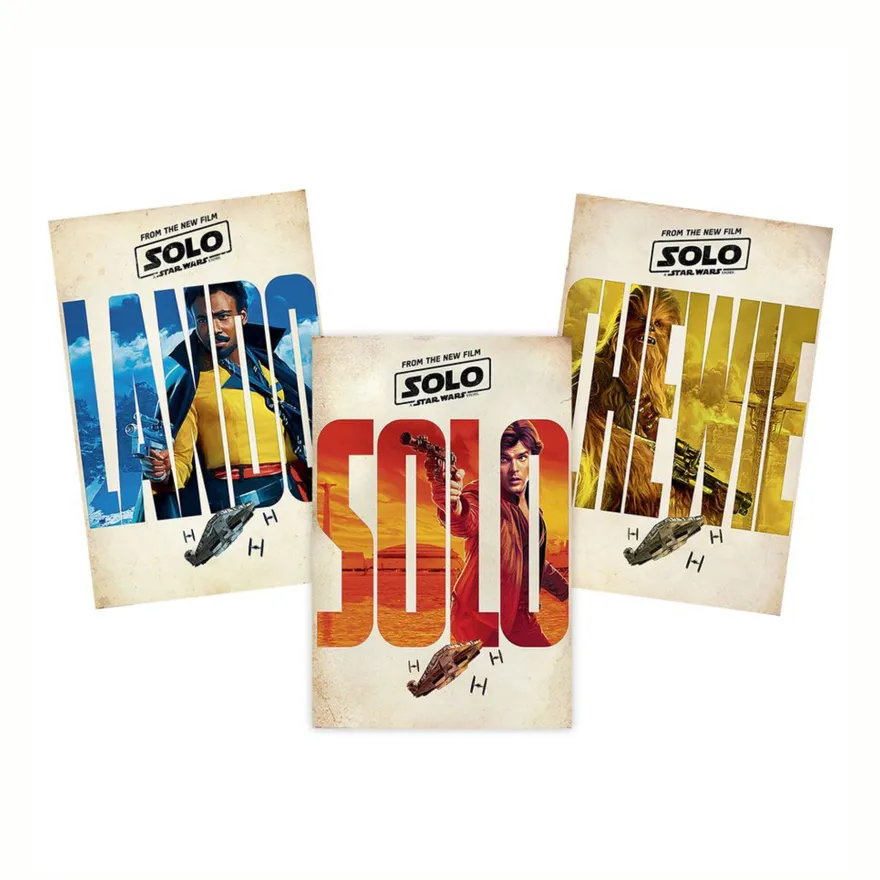 Solo: A Star Wars Story Poster-Set 3-teilig