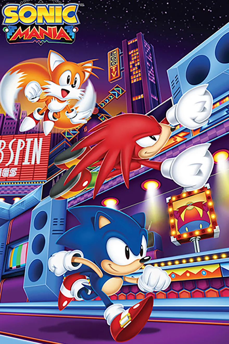Sonic the Hedgehog Poster Sonic Mania
