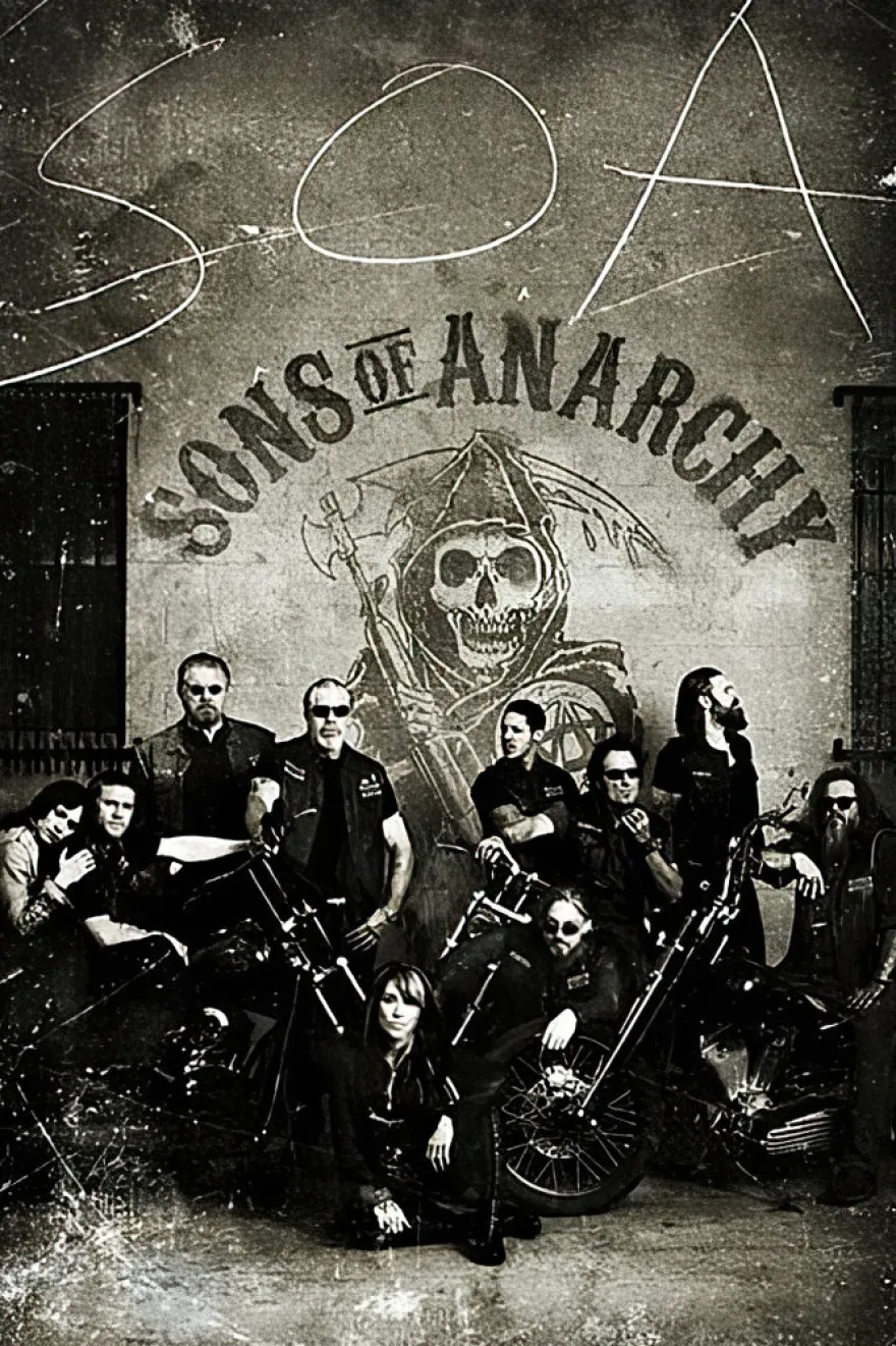 Sons of Anarchy Poster Vintage