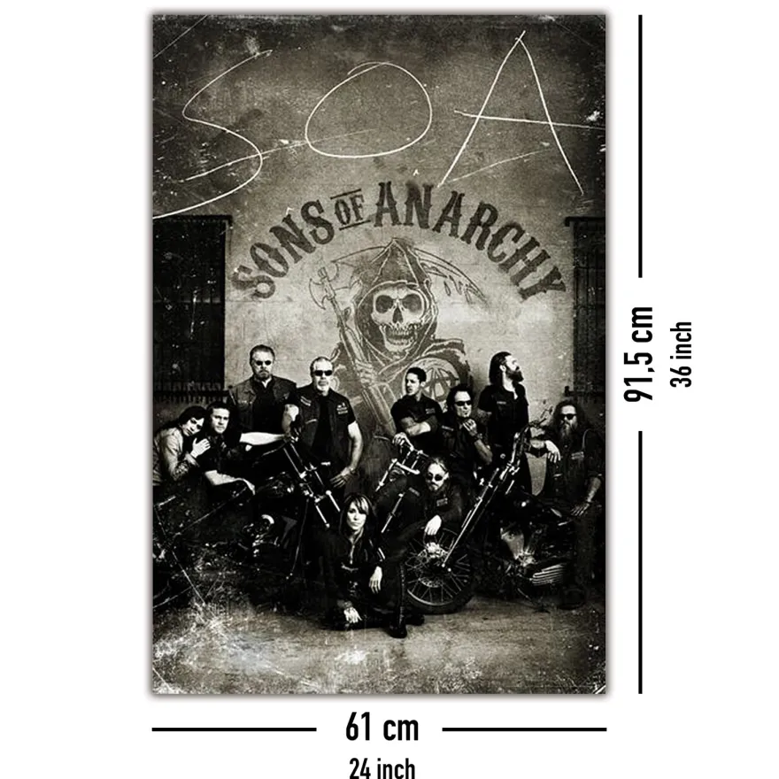 Sons of Anarchy Poster Vintage