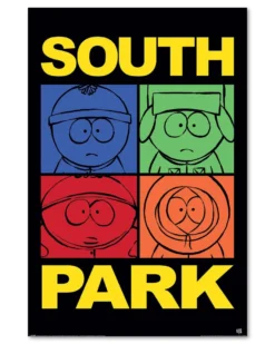 South Park Poster Block Colour