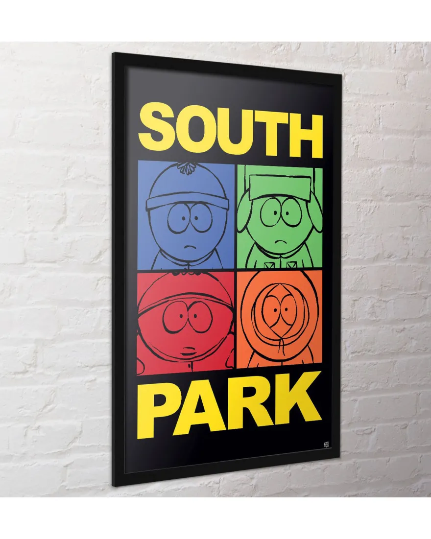 South Park Poster Block Colour