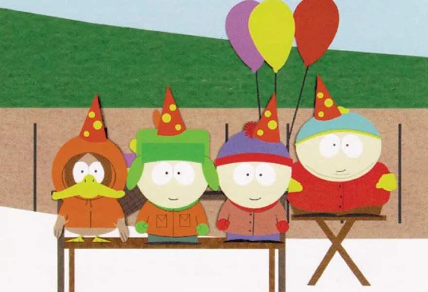 South Park Postkarte