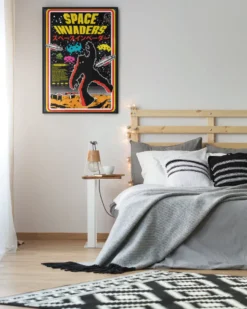 Space Invaders Poster Asian