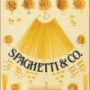 Spaghetti & Co. Poster | Verschiedene Pasta Sorten |Vintage Style - 61x91, 5 cm