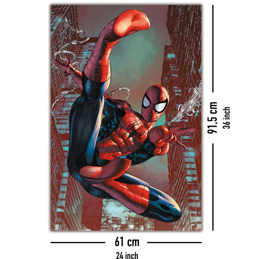 Spiderman Poster Comic Web Slinger