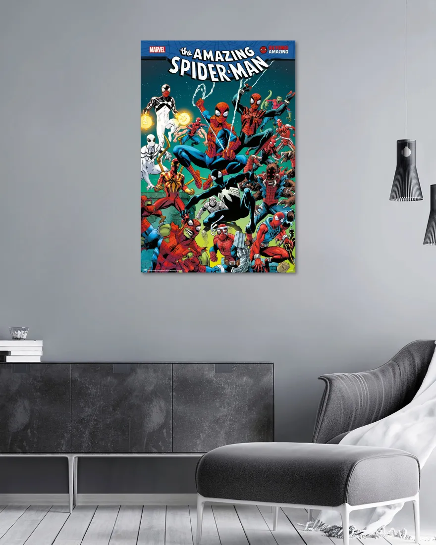 Spider-Man Poster Marvel Collage