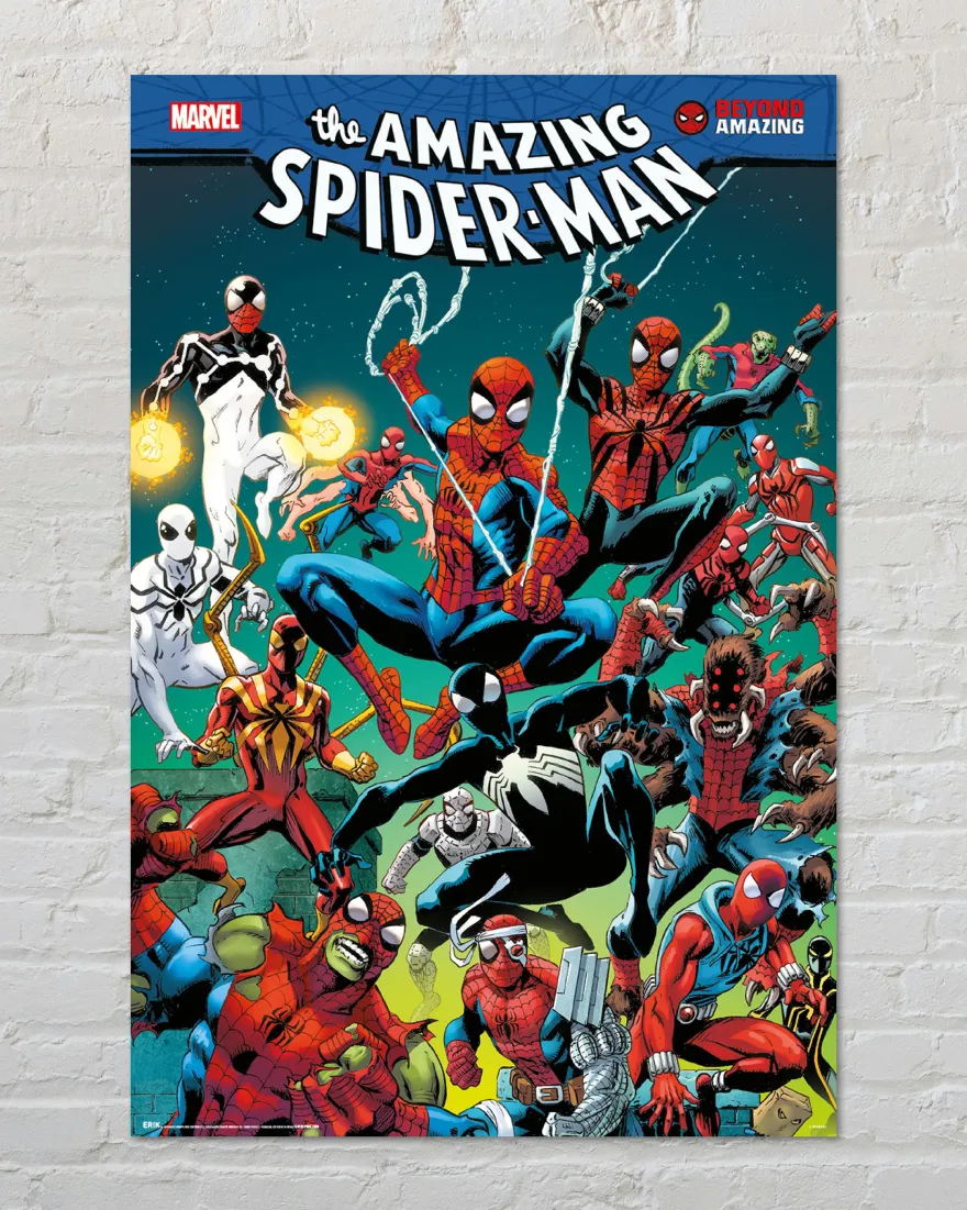Spider-Man Poster Marvel Collage
