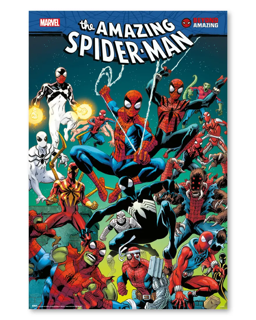 Spider-Man Poster Marvel Collage