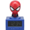 Spider-Man Wecker - LED Alarm Clock - mit Nachtlicht - Höhe ca. 15 cm