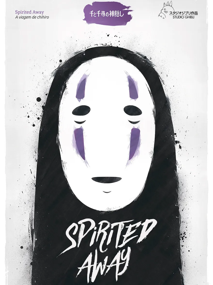 Spirited Away Kunstdruck No Face