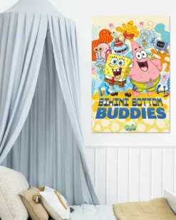 Spongebob Schwammkopf Poster Bikini Bottom Buddies