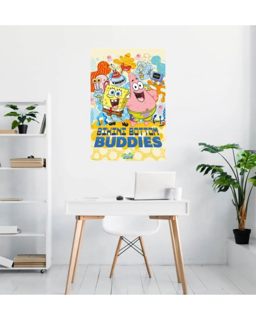 Spongebob Schwammkopf Poster Bikini Bottom Buddies