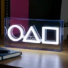 Squid Game LED Neon Licht Logo