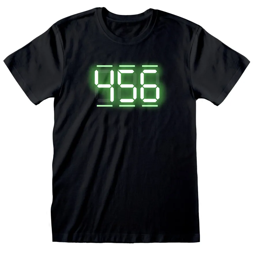 Squid Game T-Shirt 456 Digital Text