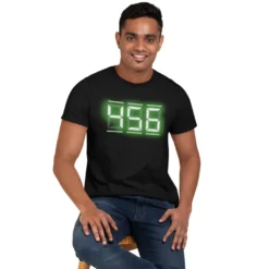 Squid Game T-Shirt 456 Digital Text