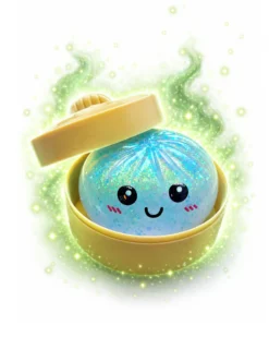 Squishy Dumpling Glow in the Dark, in Geschenkdose
