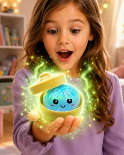 Squishy Dumpling Glow in the Dark, in Geschenkdose