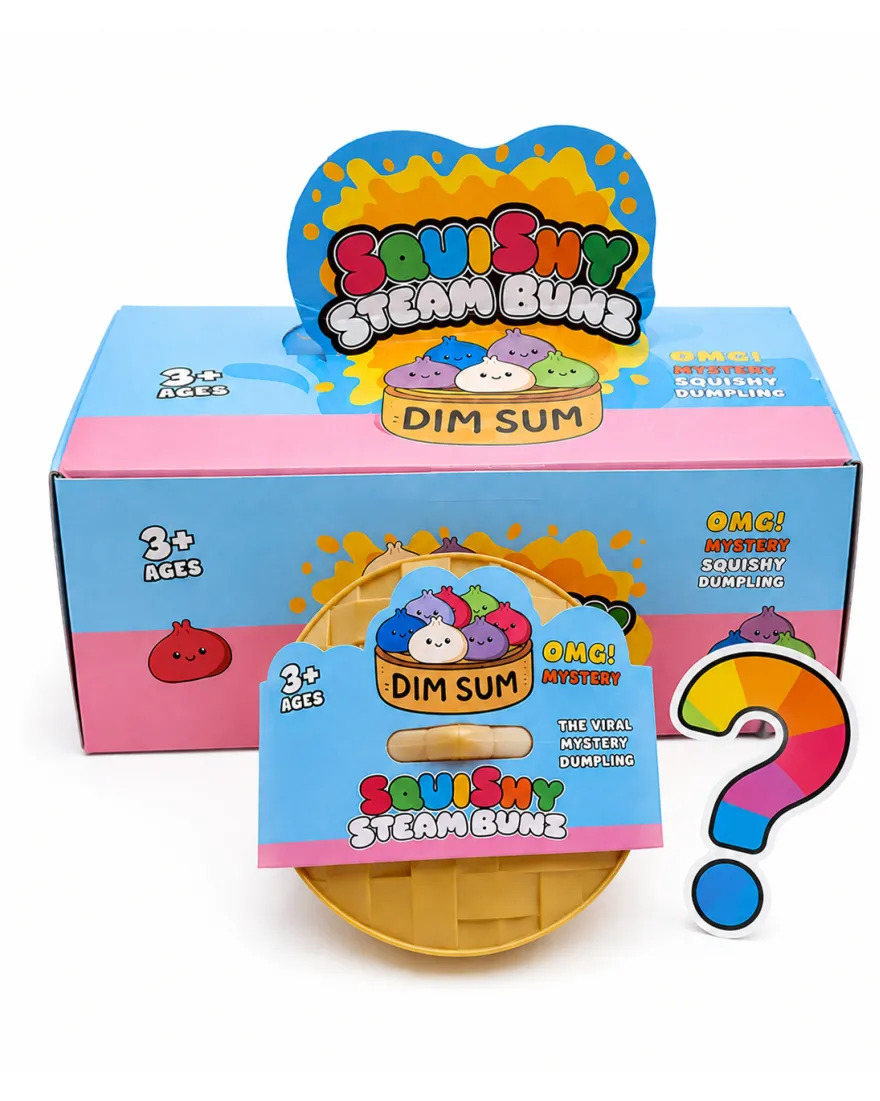 Squishy Steam Bunz Dim Sum Dumpling in Geschenkdose