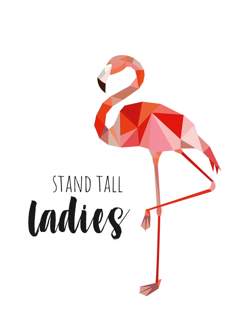 Stand Tall Ladies Kunstdruck