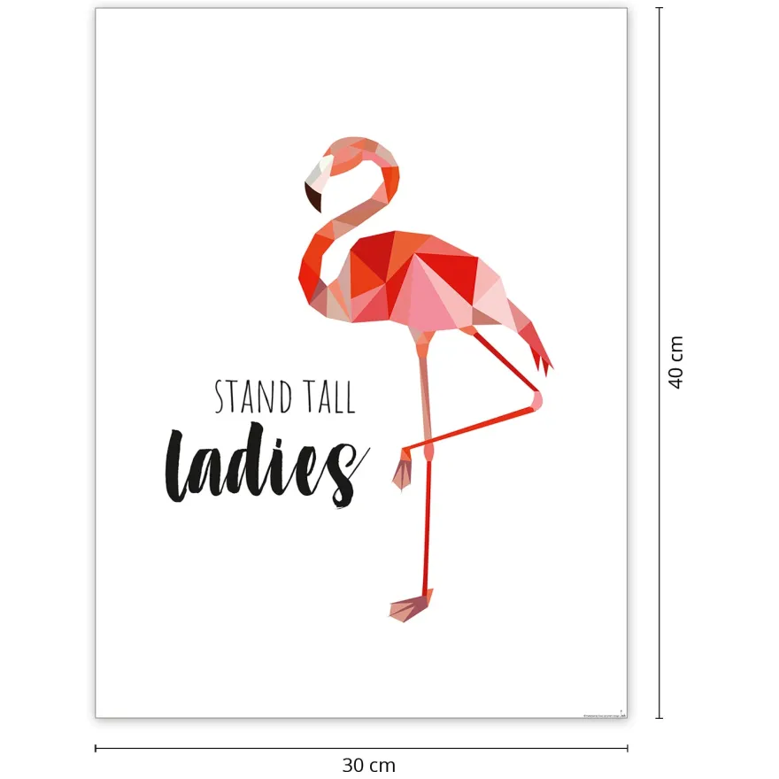 Stand Tall Ladies Kunstdruck