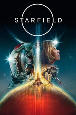 Starfield Poster Journey Through Space