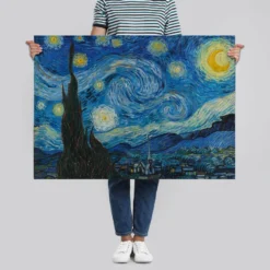 Starry Night Poster Vincent Van Gogh