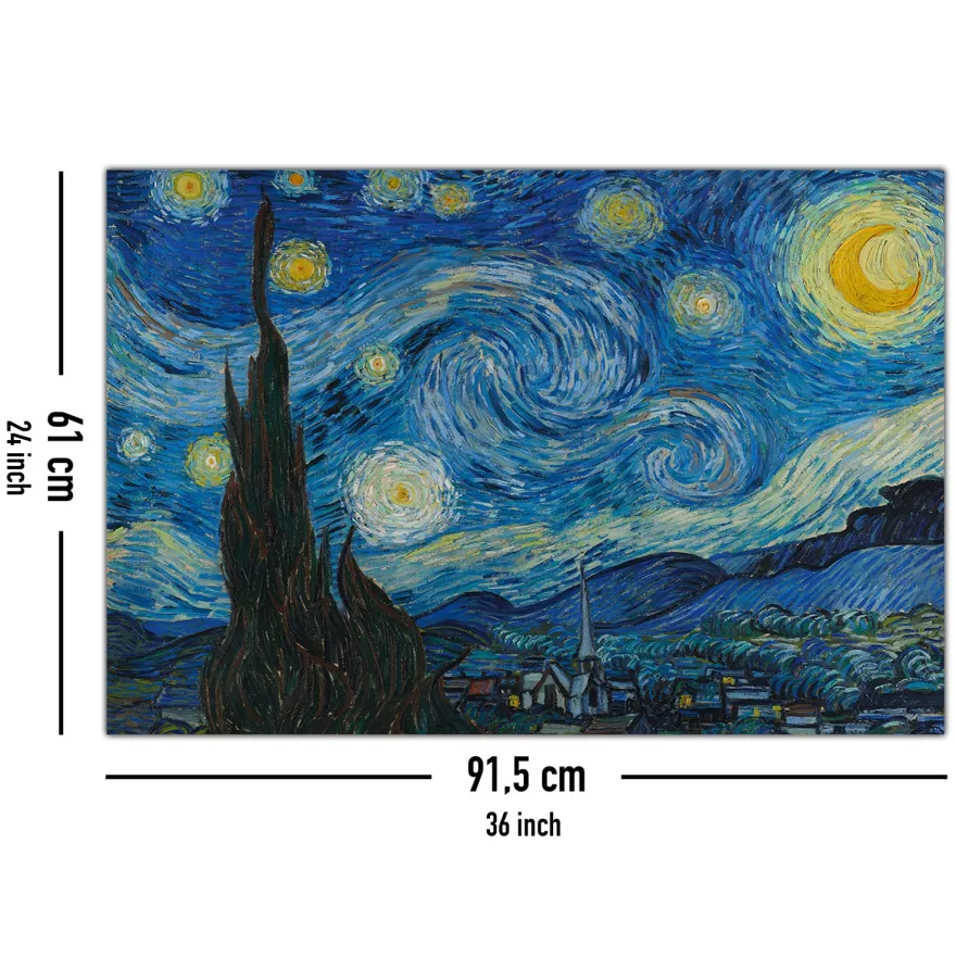 Starry Night Poster Vincent Van Gogh