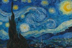 Starry Night Poster Vincent Van Gogh