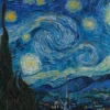 Starry Night Puzzle Van Gogh 2000 Teile, 68,8 x 96,6 cm