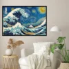 Starry Wave Poster